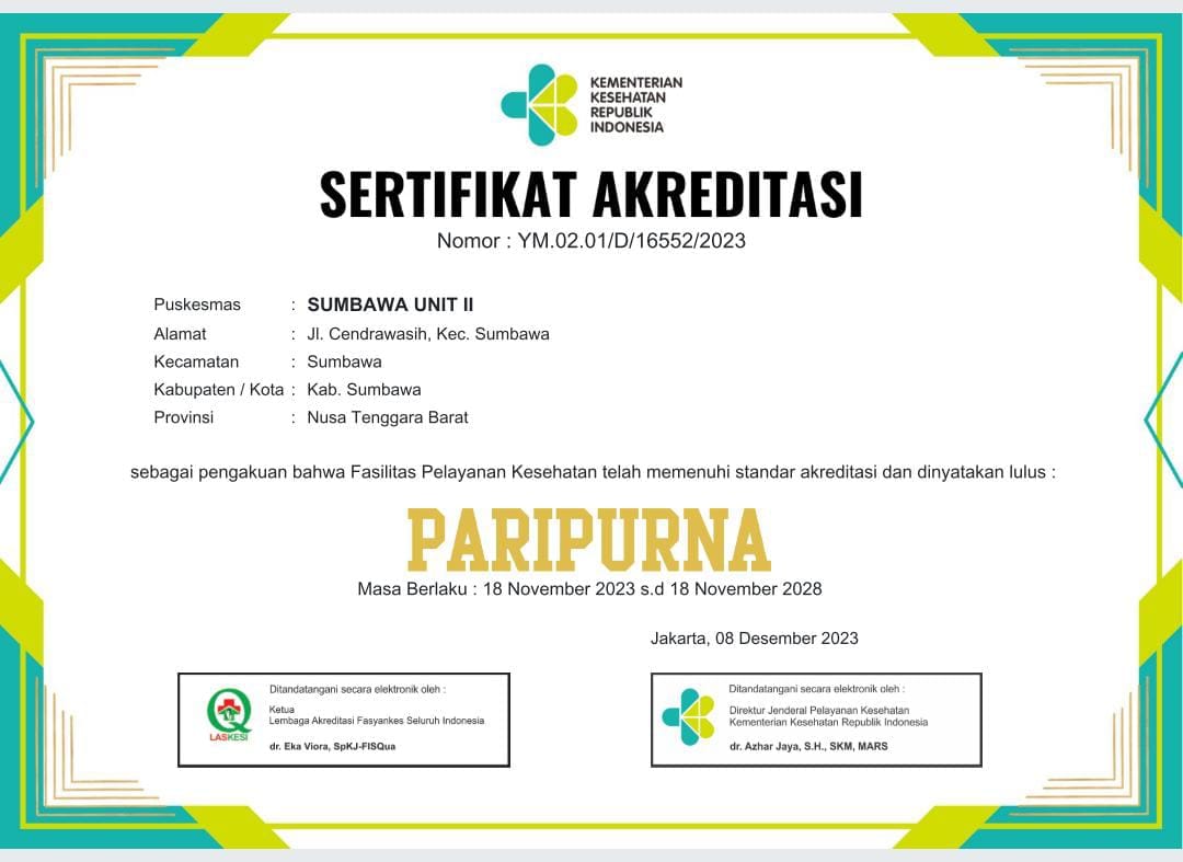 Puskesmas Sumbawa Unit II