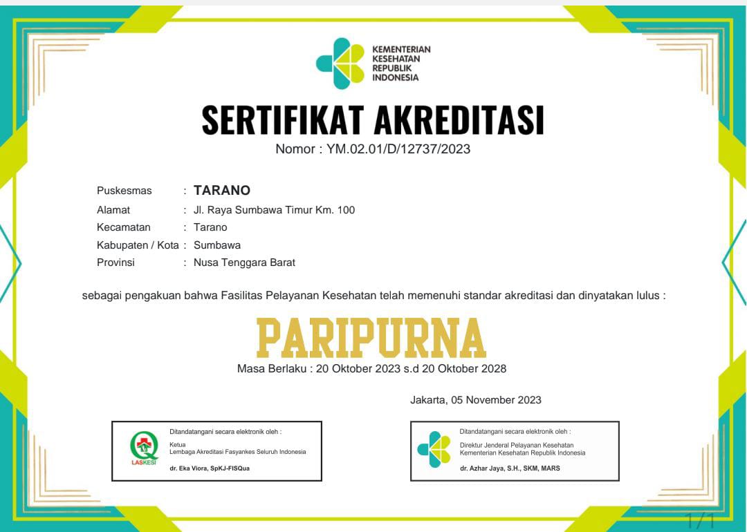 Puskesmas Tarano