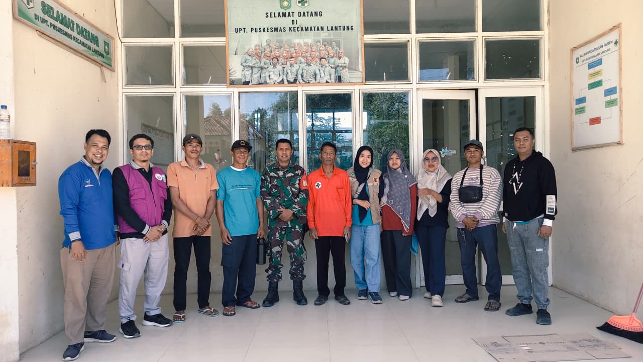 Distribusi dan Pemasangan Kelambu Berinsektisida di Kecamatan Lantung