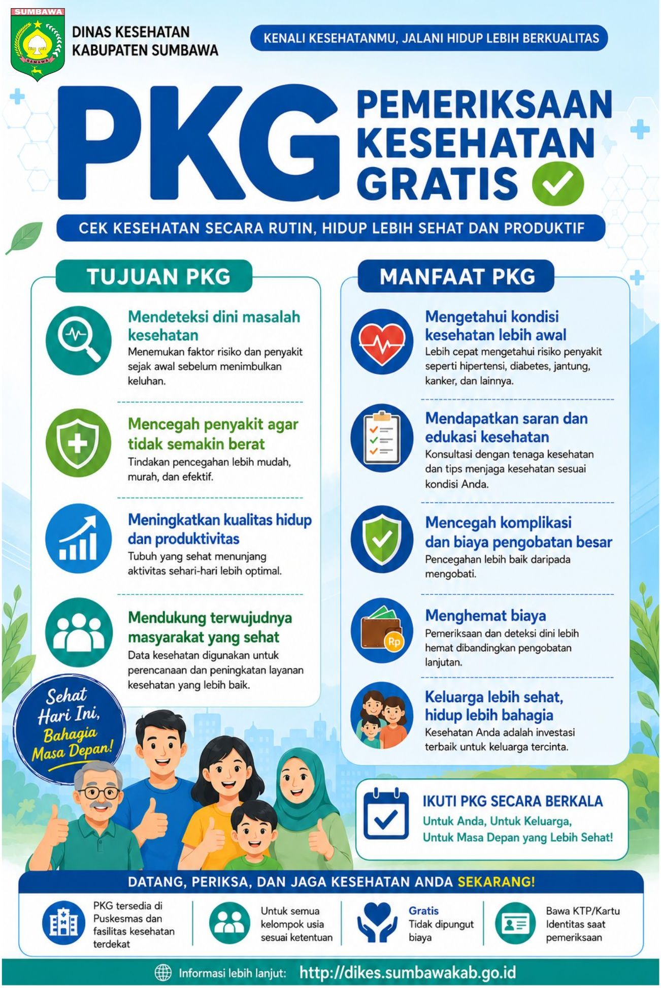 PEMERIKSAAN KESEHATAN GRATIS