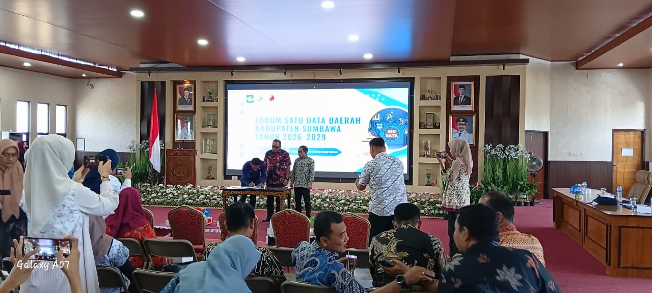 Forum Satu Data Daerah Kabupaten Sumbawa Perkuat Tata Kelola Data untuk Mendukung Pembangunan Kesehatan